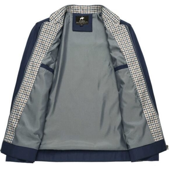 West Louis Business-Man Casual Zip Front Jacket S - Picture 3 of 6